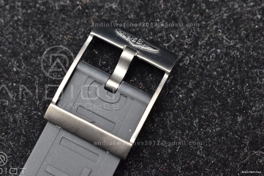 Superocean Best Black 1174 Dial A Black Automatic BestValue Rubber 44 on Strap TF Edition Bezel 1:1 Black 0827